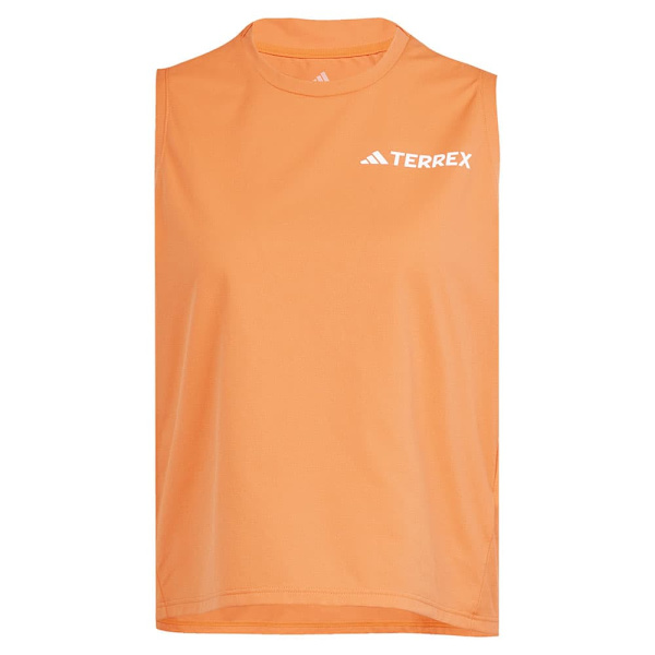 Adidas Terrex Multi Climacool ärmlös T-shirt Orange M Kvinna