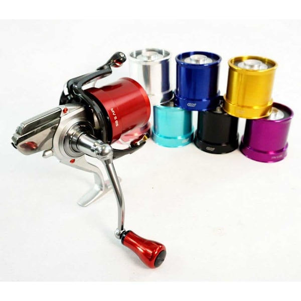 Mvspools Lige Reservespole I Aluminium Mv5 Lilla T3