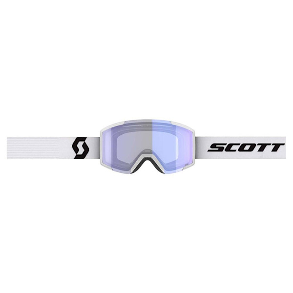Scott Shield Skidglasögon Durchsichtig Enhancer Blue Chrome/CAT2