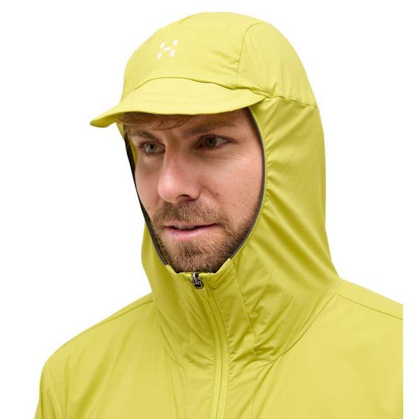 Haglofs L.i.m Tempo Trail Jakke Gul L Mand