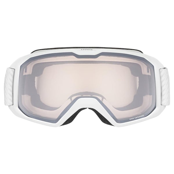 Uvex Xcitd Variomatic Skibriller Hvid Mirror Silver Variomatic Clear/CAT1-3