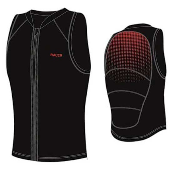 Racer Rygbeskytter Turtle Vest 3 Sort XS