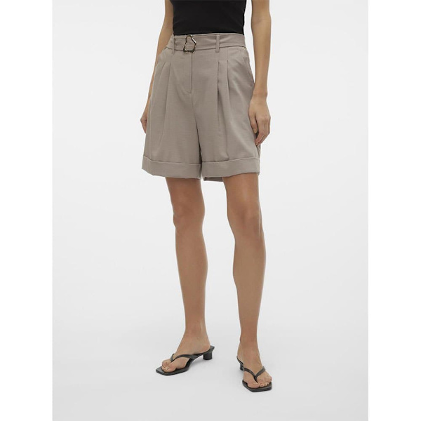 Vero Moda Janne Shorts Beige 36 Kvinna
