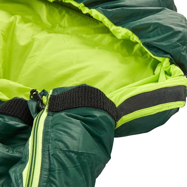 Nordisk Tension Brick 400 Grönt Long / Left Zipper