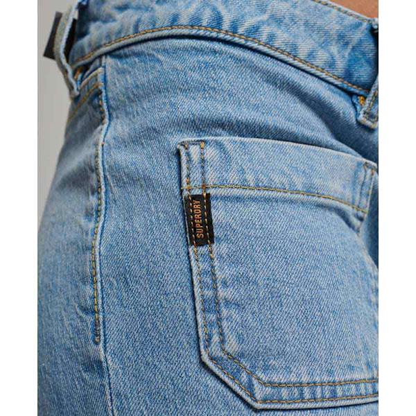 Superdry Jeans Vintage Low Rise Slim Flare Blå 28 / 32 Kvinna