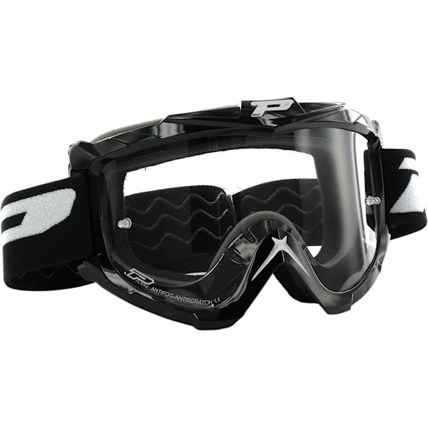 Progrip Base Line Offroad-glasögon Svart Clear