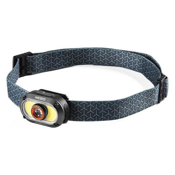 Nebo Tools Frontal Lys Transcend Grå 1500 Lumens Sort, Grå