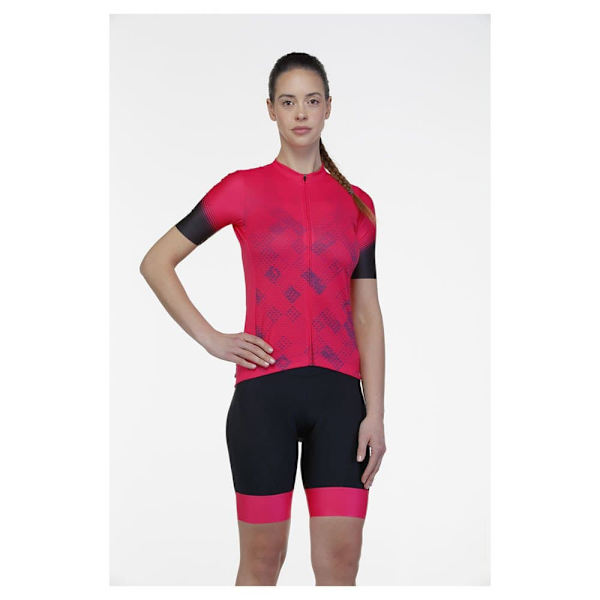 Bicycle Line Tracy S2 Korta ärmar Cykeltröja Rosa M Kvinna