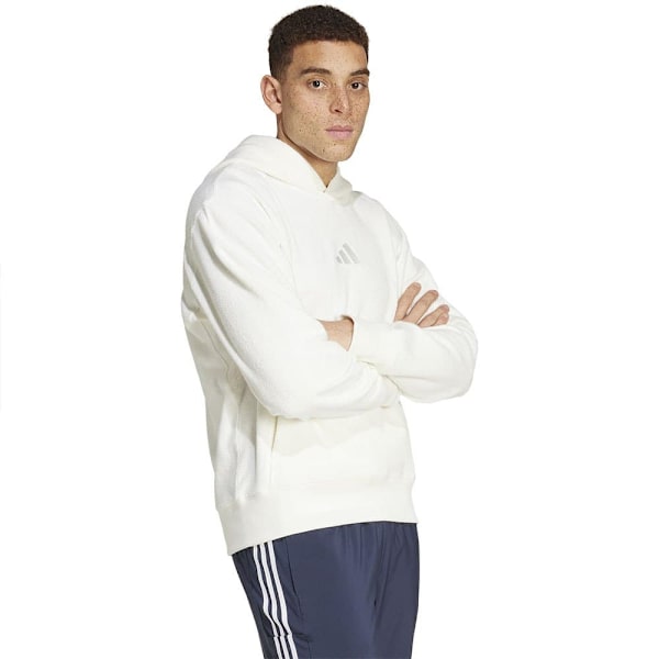 Adidas Elevated All Szn Terry Loop Hættetrøje Hvid S / Regular Mand