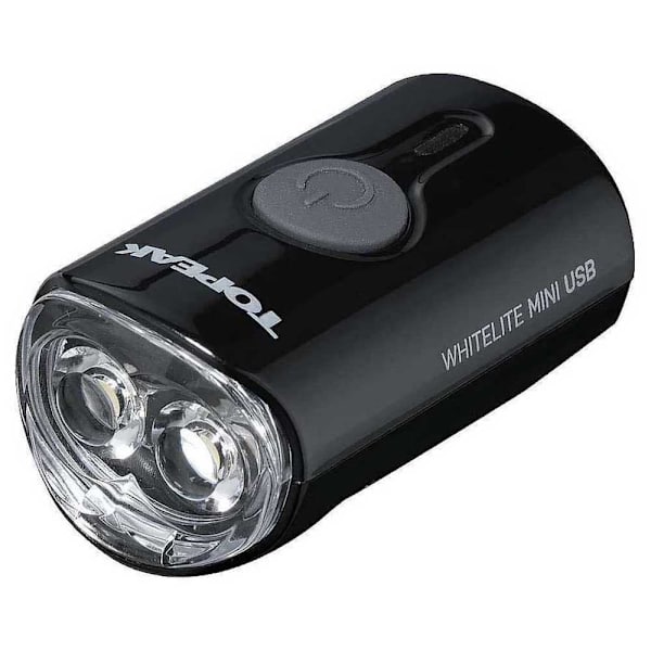 Topeak Front Lys Whitelite Mini Usb Sort