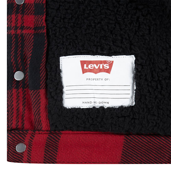 Levi´s ® Kids Type 1 Trucker Takki Punainen 10 Years