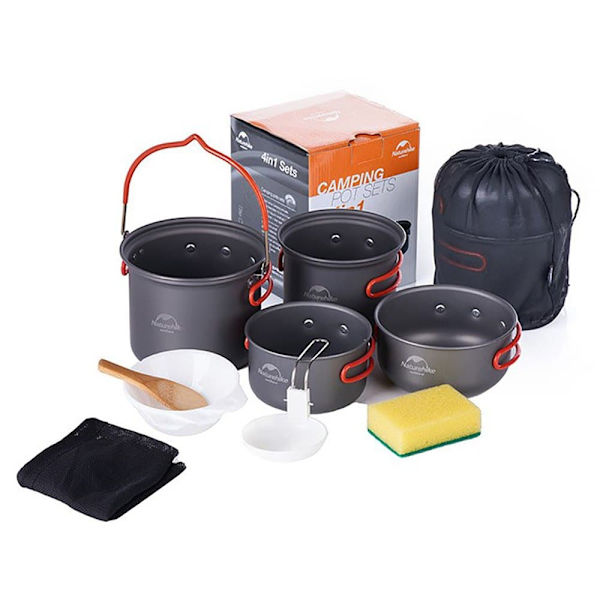 Naturehike Kogegryder Flay Sort