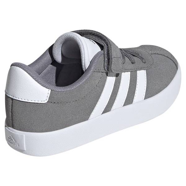 Adidas Vl Court 3.0 Elastic Skor Grå EU 33 1/2