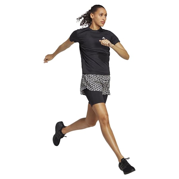 Adidas Shorts Marimekko 2 In 1 Brun,Sort XS Kvinde