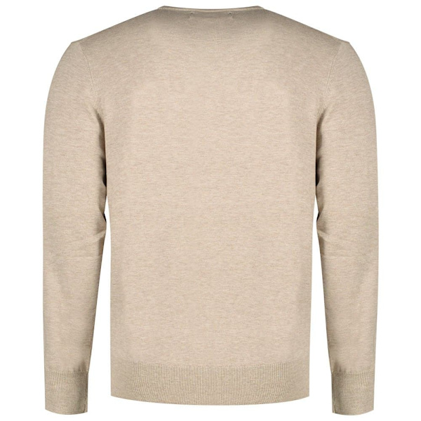 Hackett Hm703083 V-hals Sweater Beige L Mand