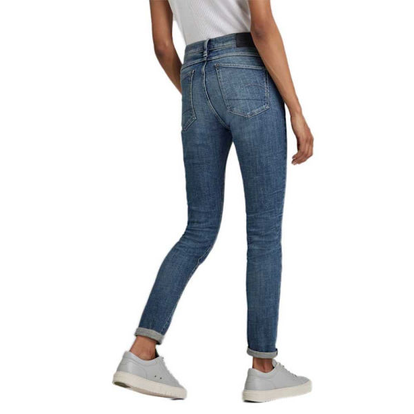G-star Jeans Lhana Skinny Blå 27 / 28 Kvinna