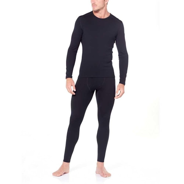 Icebreaker Baselag 260 Tech Merino Sort L Mand