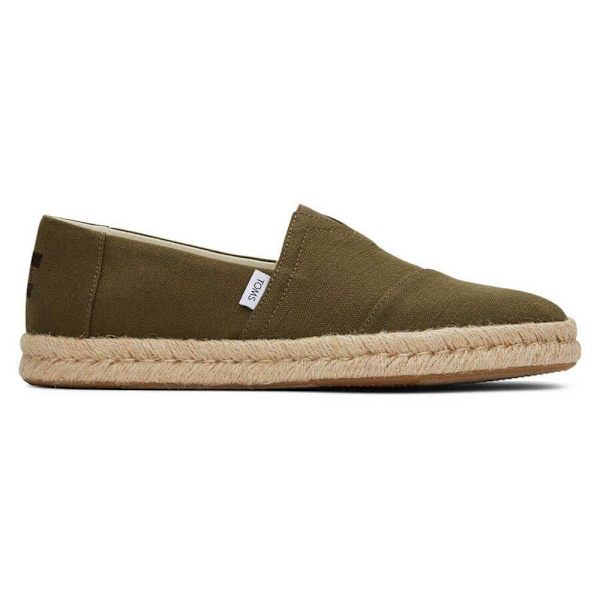 Toms Espadrilles Rope 2.0 Grönt EU 43 Man