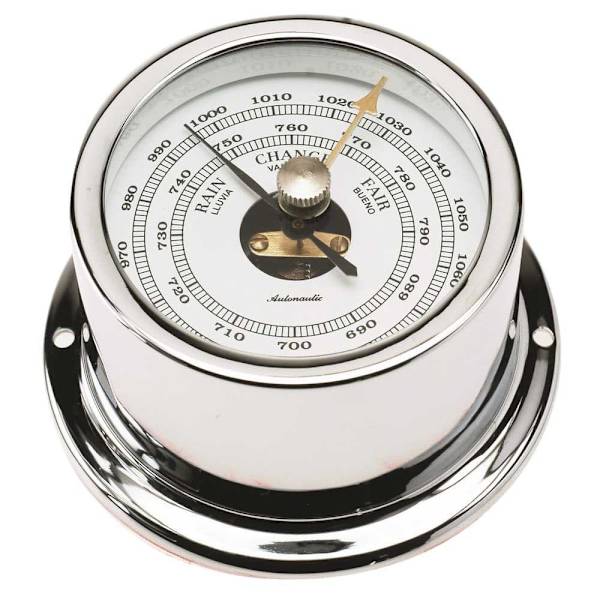 Autonautic Instrumental Nautisk Barometer B72c Vit