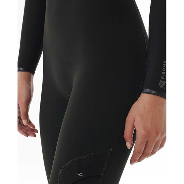 Rip Curl Langærmet Neoprendragt Med Lynlås Bagpå Ebomb 3/2 Mm Gb Sort 6