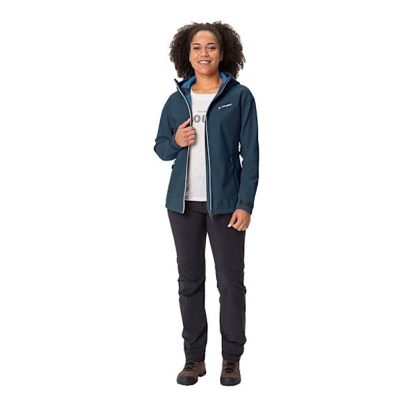 Vaude All Year Elope Softshelljacka Blå 40 Kvinna