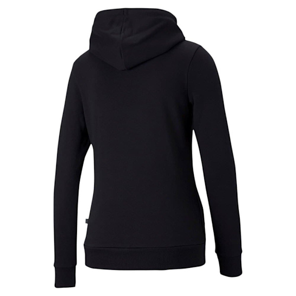 Puma Essential Logo Tröja Med Huva Svart M Kvinna