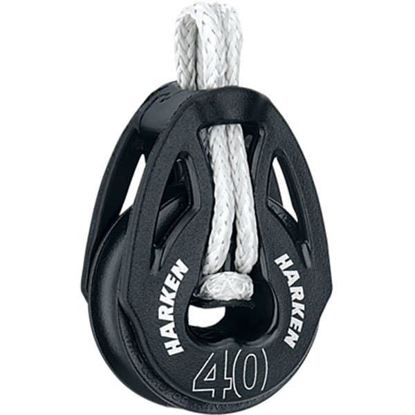 Harken Remskive Carbo T2 Loop 40 Mm Sort
