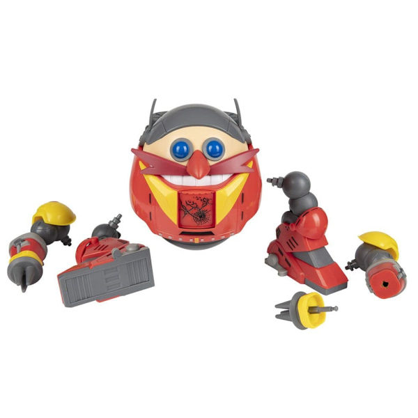 Jakks Pacific Eggman Giant Robot Battle Playseat Sonic The Hedgehog Flerfärgad