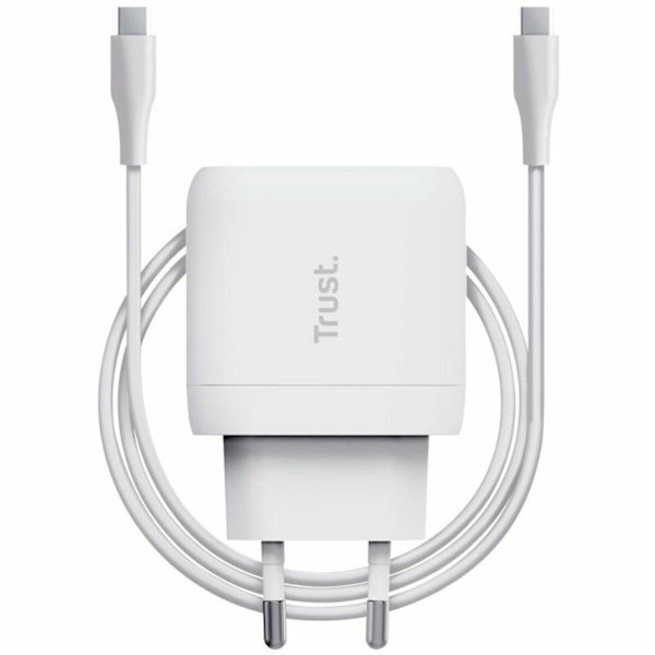 Trust Usb-c Vægoplader Maxo 45w Hvid
