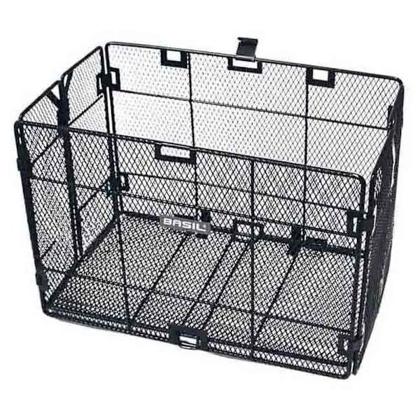 Basil Bageste Foldbar Kurv Sort