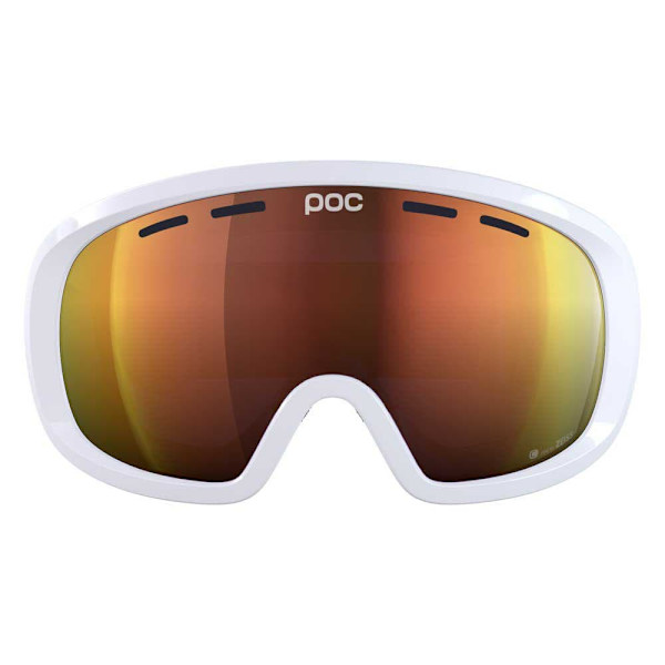 Poc Skidglasögon Fovea Race Vit Partly Sunny Orange/CAT2