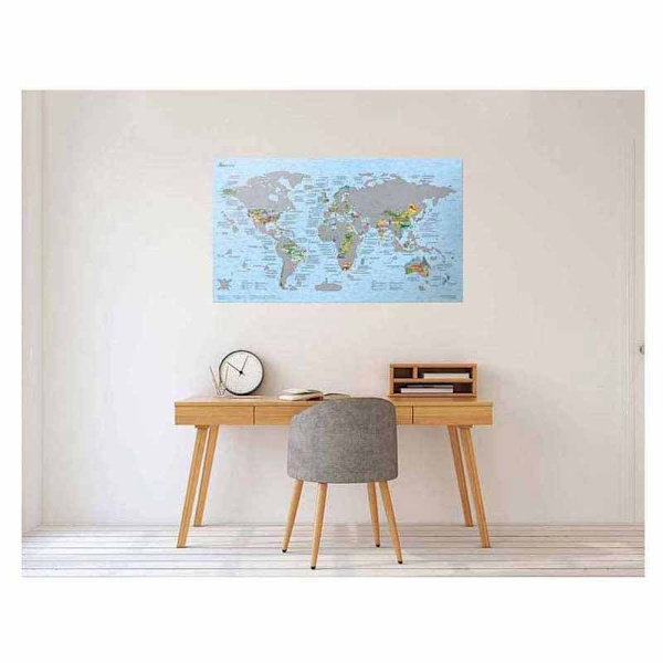 Awesome Maps Raaputa Ja Löydä Monivärinen