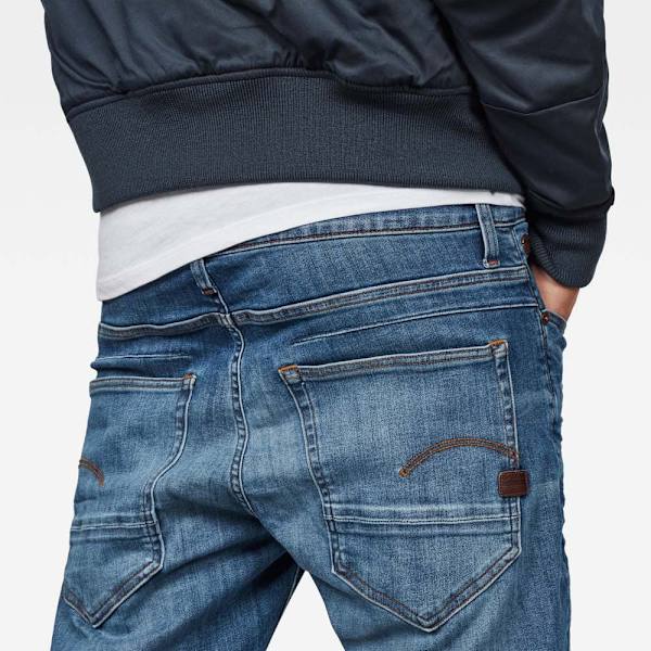 G-star Jeans D Staq 5 Pocket Slim Blå 28 / 32 Man