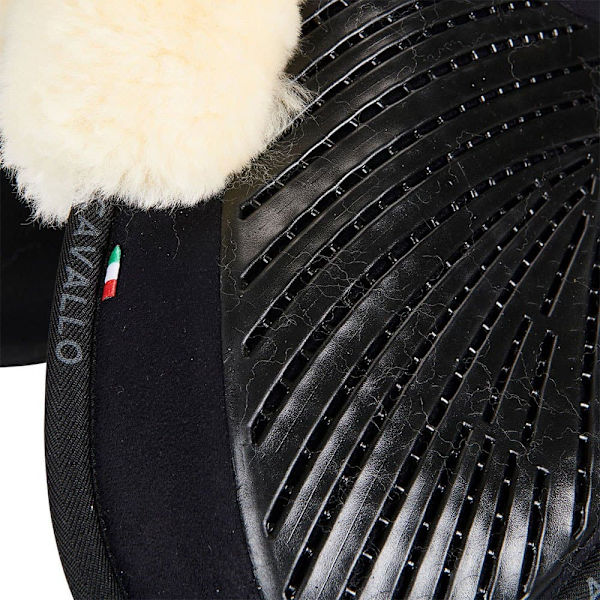 Acavallo Mf-s Jccs-s Cw-cs Gel Grip Mokkanahkainen Leikattu Lampaannahkainen Satulapehmuste