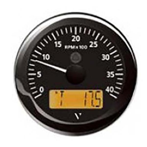 Vdo Omdrejningstæller 0-4000 Rpm Søvfarvet 85 mm