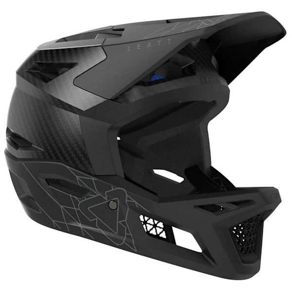 Leatt Mtb Hjelm Gravity 6.0 Carbon Sort M