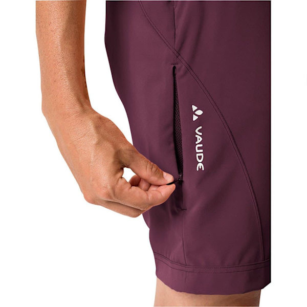 Vaude Bike Ledro Shorts Lilla 40 Kvinde