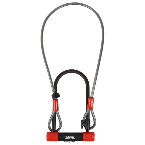 Zefal U-lås Med Kabel K-traz U13 Søvfarvet 230 x 115 x 13 mm / 10 x 1200 mm