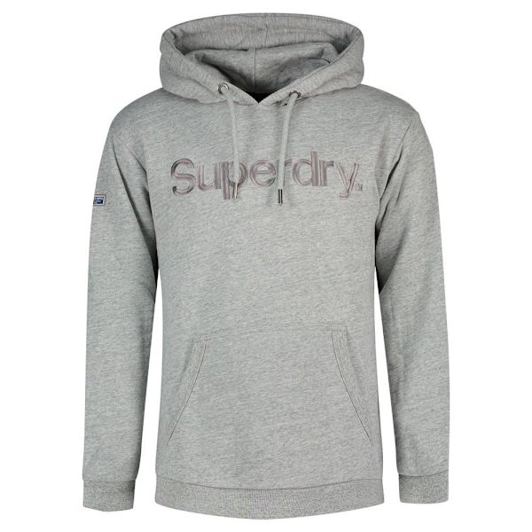 Superdry Hættetrøje Core Logo Source Grå S Mand