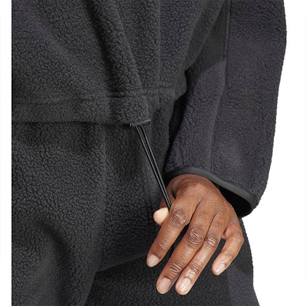 Adidas Halv Blixtlåsfleece Tiro Svart L Kvinna