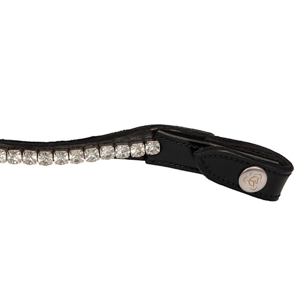 Acavallo Calfskin&round Crystals Pannband  Cob