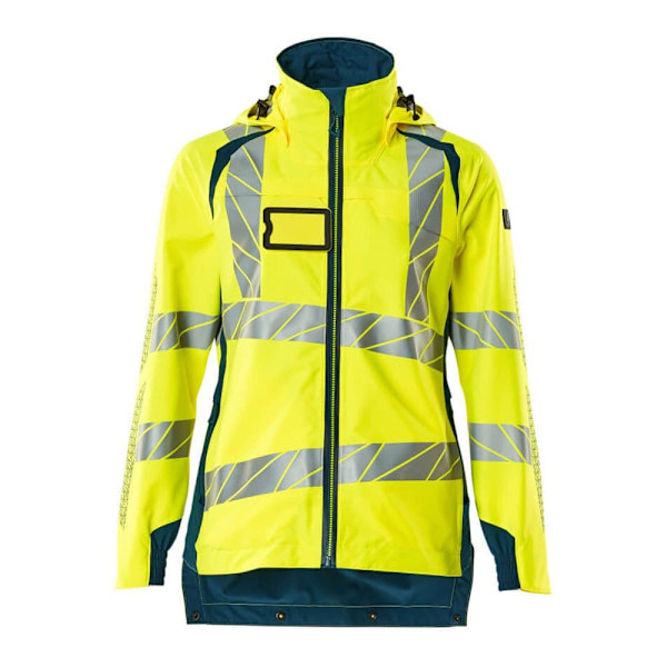 Mascot Jacka Med Ytterfoder Huva Accelerate Safe 19011 Gul 3XL