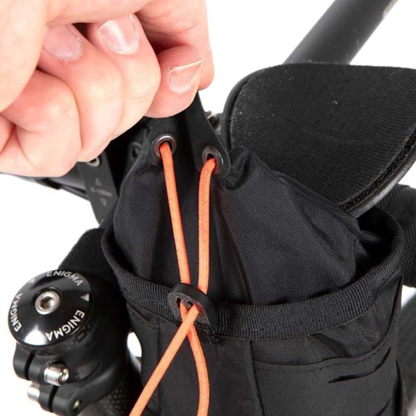 Restrap Race Ohjaustangon Laukku 1.1l Hopeinen