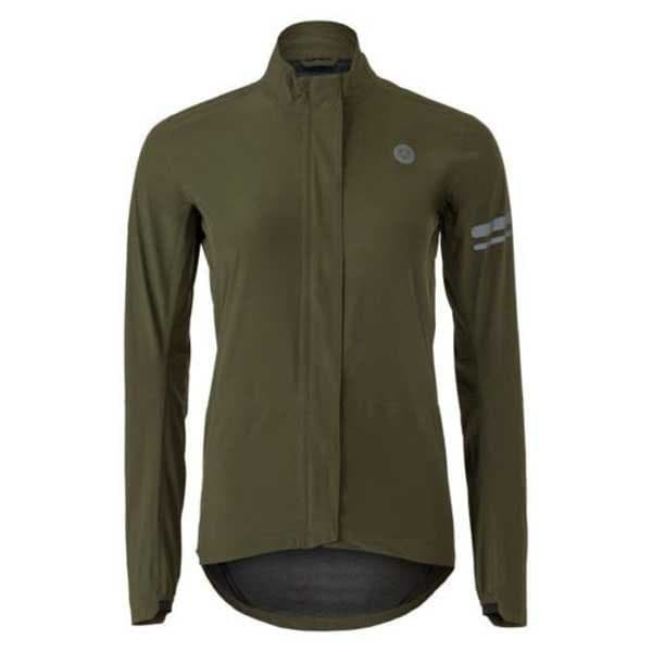 Agu Essential Prime Rain Ii Jacka Grönt M Kvinna