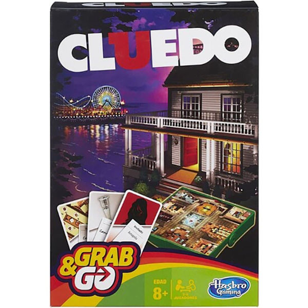 Hasbro Cluedo Gab & Go-spil