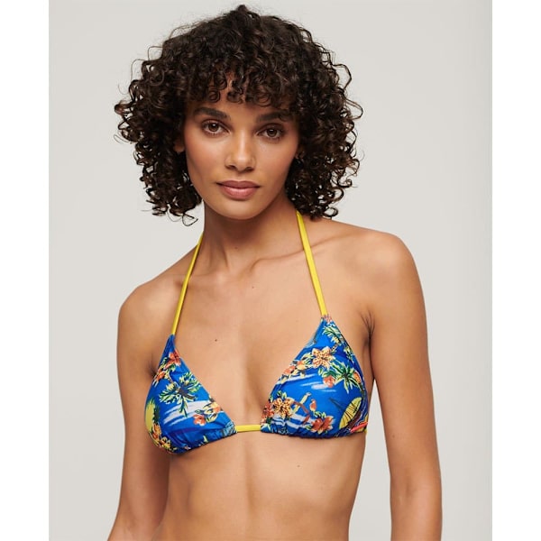 Superdry String Triangle Bikinitopp Flerfärgad S Kvinna