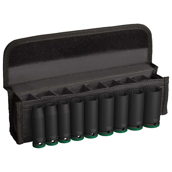 Bosch 1/2´´ Stor Fastnøgle 10-27 Mm 9 Stykker