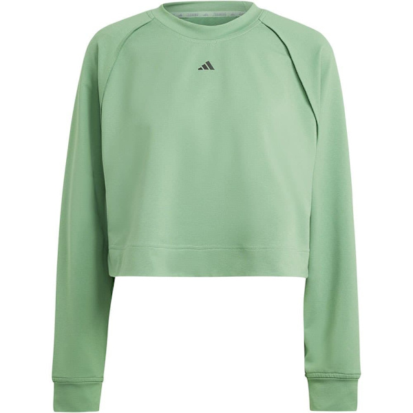 Adidas Tröja Power Cover Up Grönt XL / Regular Kvinna
