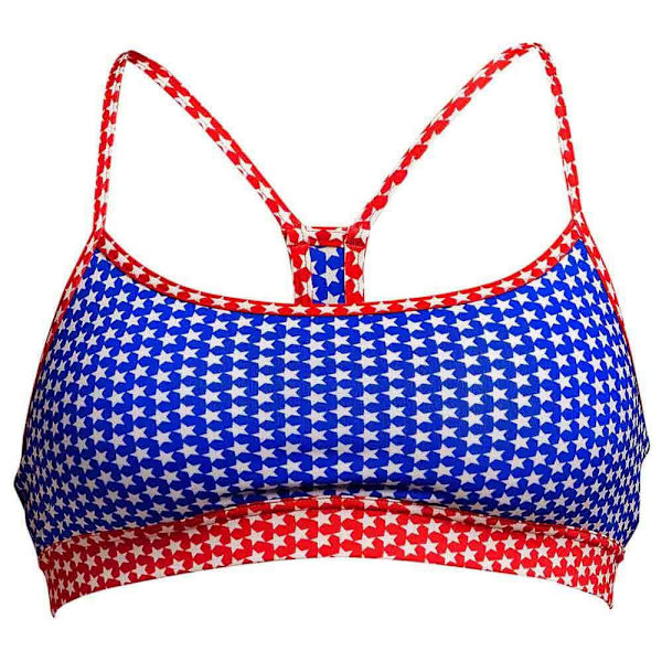 Funkita Bikinitopp Swim Crop Flerfärgad AUS 8 Kvinna