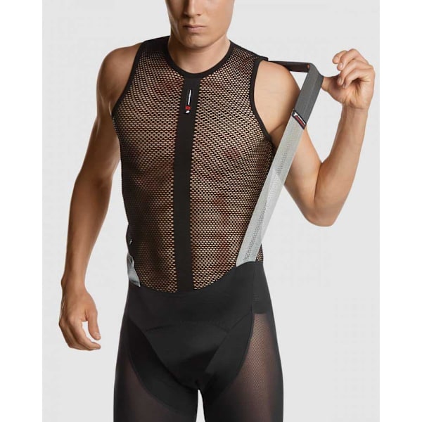 Assos Skin Superléger Ærmeløs Baselayer Sort I Mand